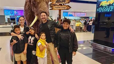 بعد أزمته الأخيرة مع طليقته.. محمد العمروسي يشارك صورا برفقه اولاده - الخليج الان