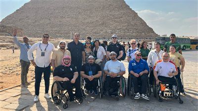 مصر تبهر العالم..جولة سياحية مميزة للمنتخبات المشاركة في مونديال رفع الأثقال البارالمبي - الخليج الان