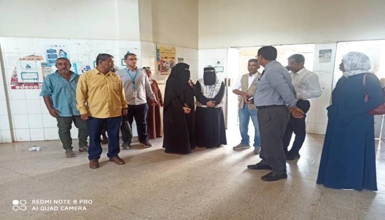 وفد رفيع من اليونيسف وبنك التنمية الالماني يزورون مستشفى ابن خلدون بلحج