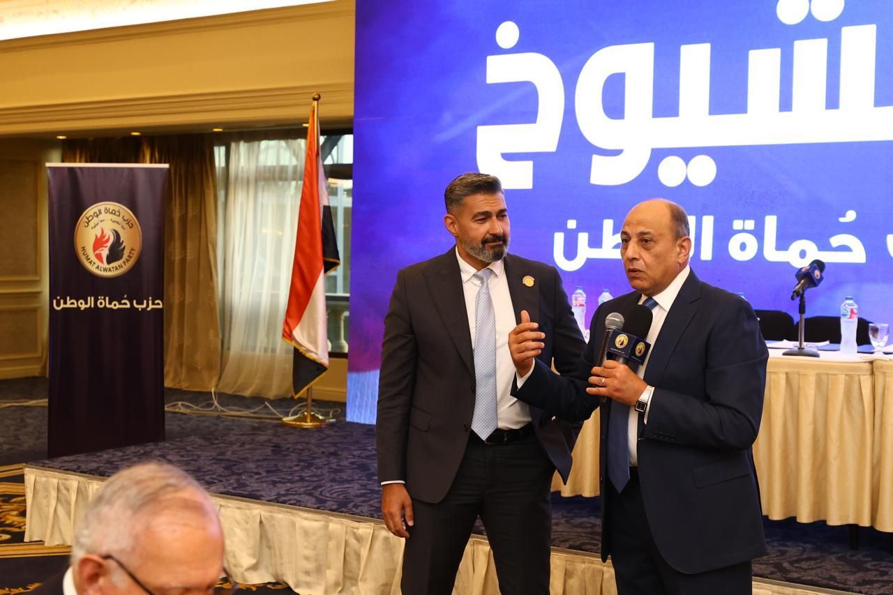 رئيس حماة الوطن يعقد اجتماعا مع أعضاء الحزب المعينين بمجلس الشيوخ - الخليج الان