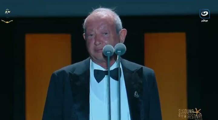 نجيب ساويرس في افتتاح مهرجان الجونة: من حقنا نفرح بالسلام ومصر حظها حلو السنة دي - الخليج الان