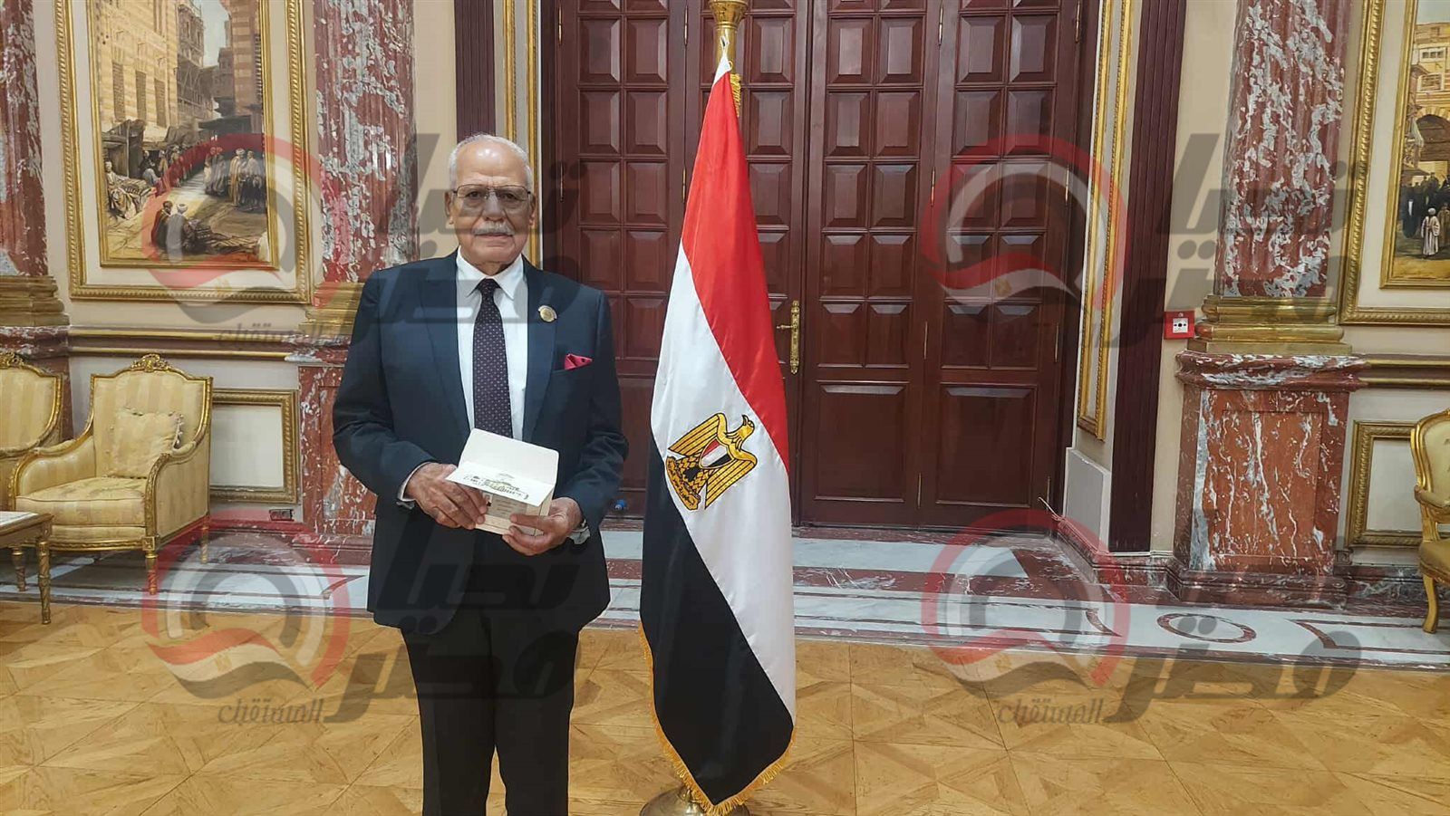 محمد أبو العلا يتسلم كارنيه عضوية مجلس الشيوخ 2025..صور - الخليج الان