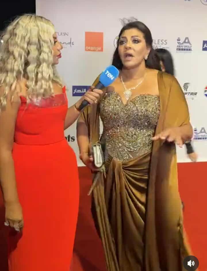 هالة صدقي في افتتاح مهرجان الجونة: الناس فاكرة المهرجان ده فسحة ولكنه صميم شغلي - الخليج الان