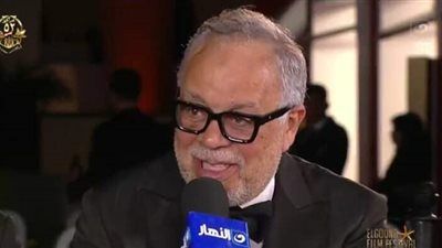 أشرف زكي في افتتاح مهرجان الجونة: المهرجان ساحر والتنظيم رائع - الخليج الان