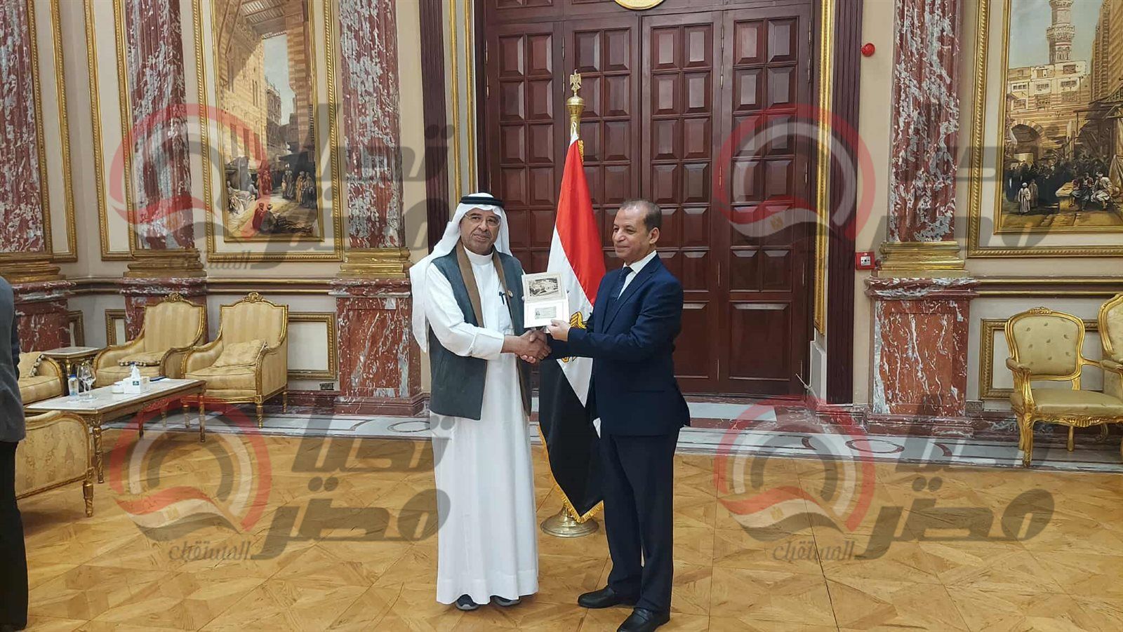 عطية محمد سليمان يتسلم كارنيه عضوية مجلس الشيوخ 2025..صور - الخليج الان