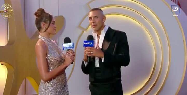 حسن ابو الروس في حفل افتتاح مهرجان الجونة: المهرجان كان له الفضل في معظم الأدوار اللي عملتها - الخليج الان