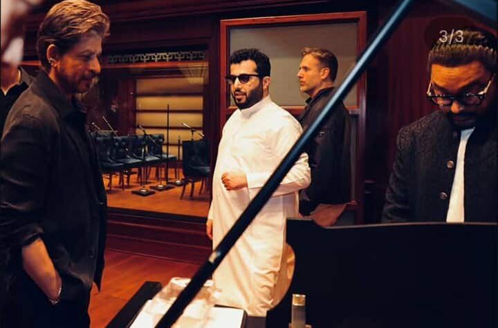 نعمل على مفاجأة كبيرة.. تركي آل الشيخ يجتمع مع مشاهير الهند شاروخان وسليمان خان وعامر خان - الخليج الان