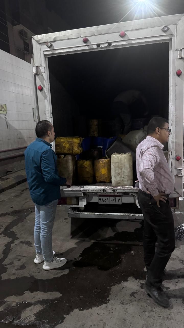 ضبط ألف لتر سولار مدعم قبل بيعه بالسوق السوداء في المنوفية - الخليج الان