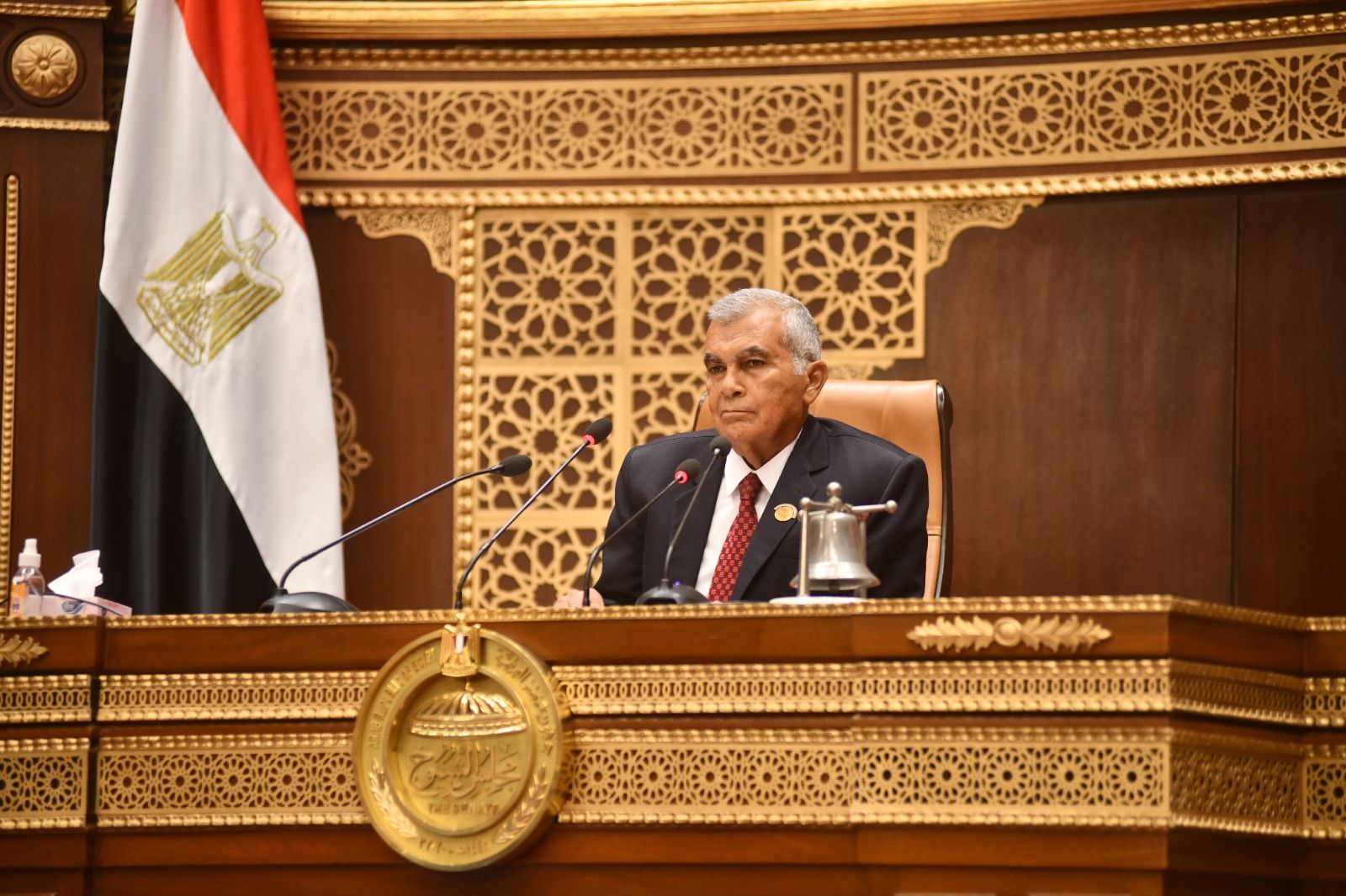 في أول كلمة له بعد انتخابه.. رئيس مجلس الشيوخ يشيد بمكانة مصر الدولية ويؤكد: سنعمل بلا موالاة ولا محاباة - الخليج الان