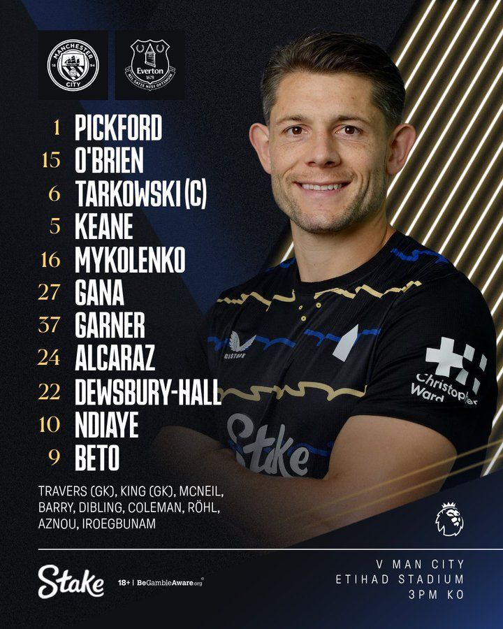 التشكيل الرسمي لمباراة مانشستر سيتي وإيفرتون في الدوري الإنجليزي الممتاز.. موقف عمر مرموش - الخليج الان