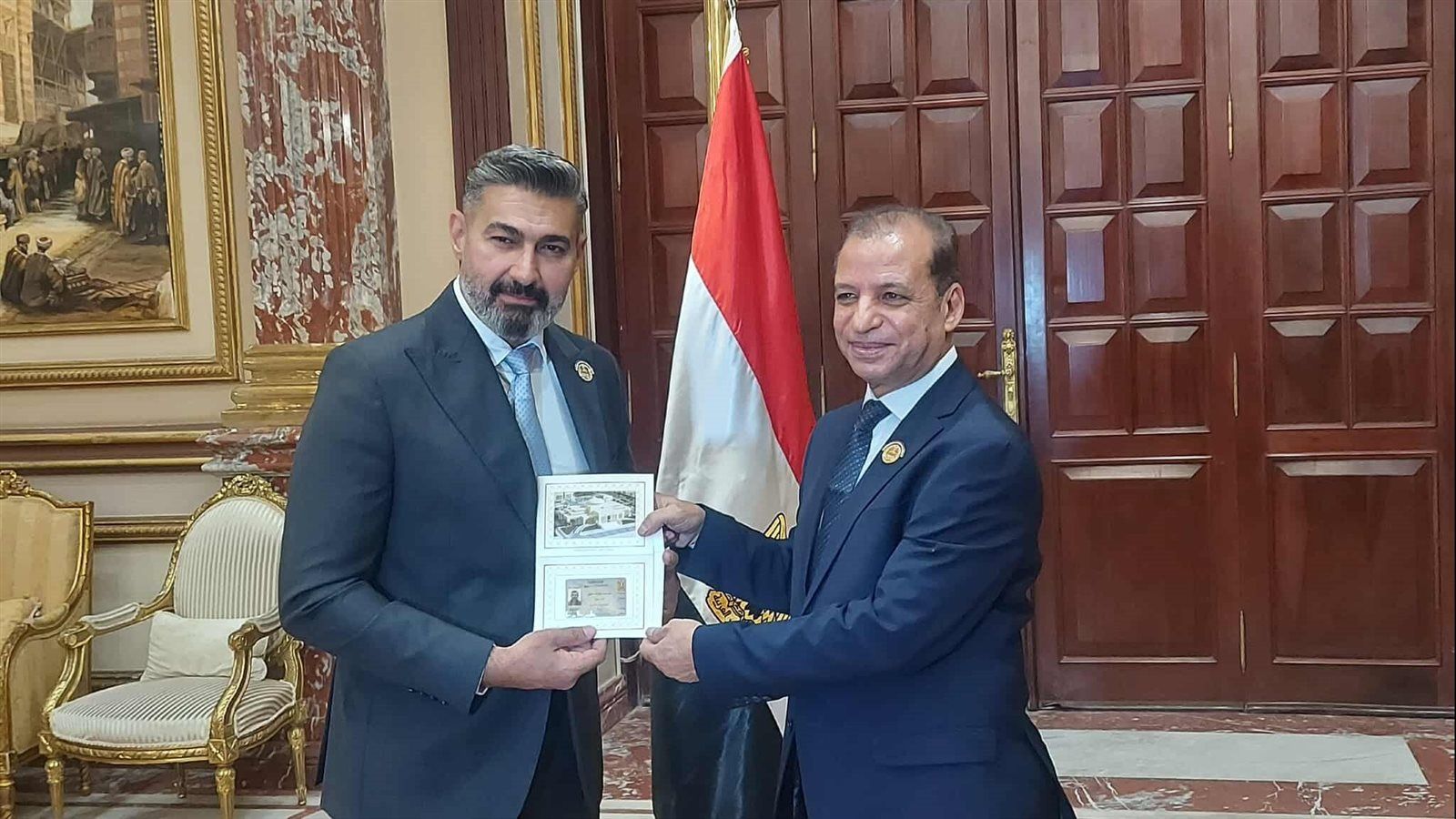 ياسر جلال عن حلف اليمين الدستورية كعضو مجلس الشيوخ: لحظة فخر ومسؤولية - الخليج الان