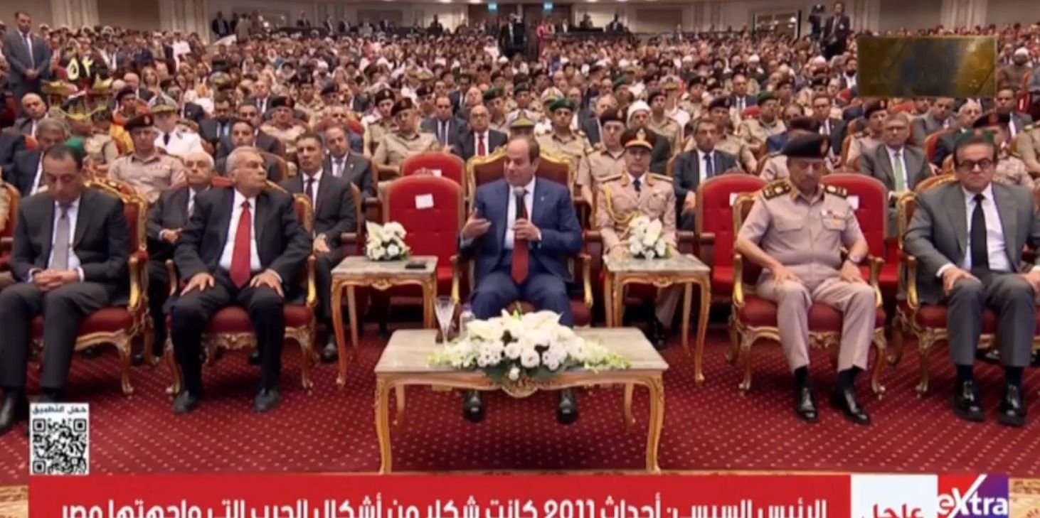 السيسي: رغم الأزمات.. مصر ستواصل مسيرتها بفضل إرادة شعبها وثقة الله - الخليج الان