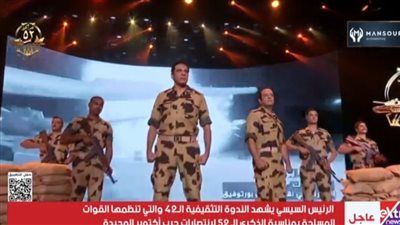 حمزة العيلي يلهب بمشهد تمثيلي وطني في حضور الرئيس السيسي: "أقسم باللي خلق البلد دي مش هنسكت ولا هنسلم" - الخليج الان