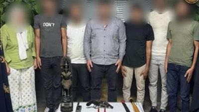 ضبط تشكيل عصابي قام بالنصب والإحتيال على راغبي إقتناء القطع الأثرية - الخليج الان