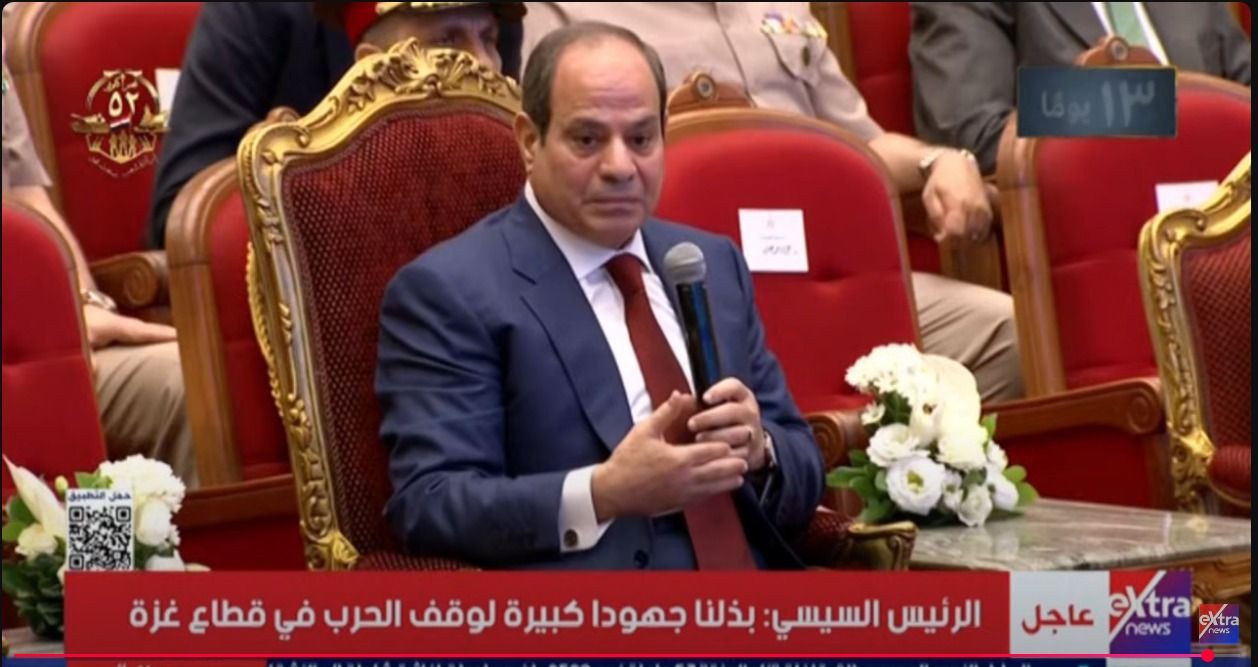 الرئيس السيسي: الحروب من أجل تغيير واقعنا الاقتصادي ومسيرة التنمية - الخليج الان