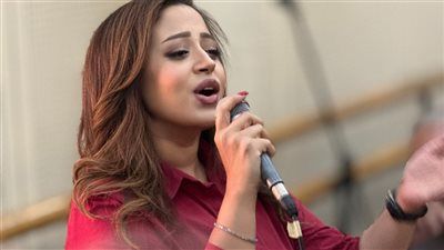 من داخل البروفات.. ريهام عبد الحكيم تستعد لحفلها بمهرجان الموسيقى العربية - الخليج الان