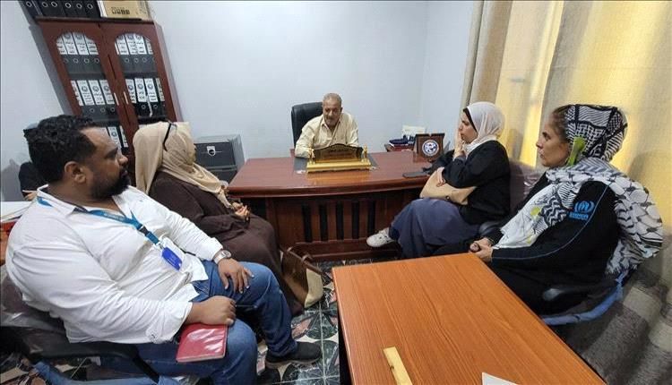 الأحوال المدنية و اليونيسيف تبحثان مشروع السجل المدني الإلكتروني