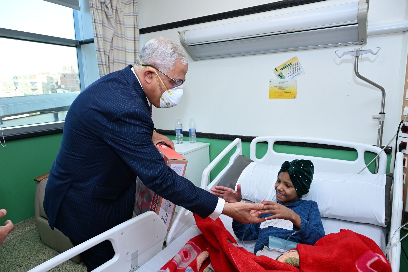 النائب العام يزور مستشفى سرطان الأطفال 57357 - الخليج الان