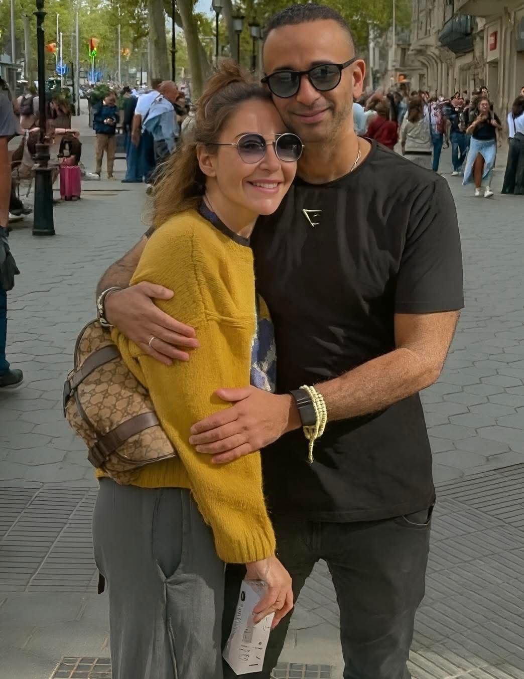 أول ظهور علني لـ منة شلبي وأحمد الجنايني بعد زواجهما.. والزفاف قريبًا - الخليج الان