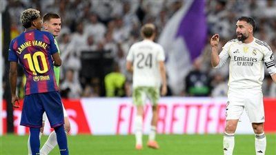 أجواء مشحونة بعد الكلاسيكو.. مشادة بين لاعبي برشلونة وريال مدريد بسبب لامين يامال - الخليج الان