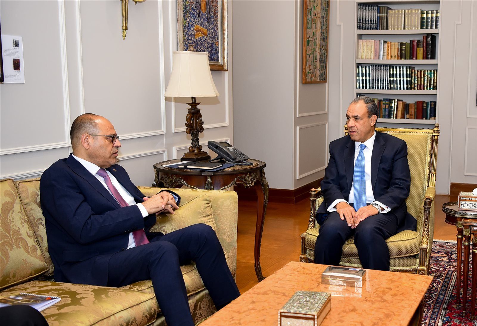 وزيرا الخارجية والعمل يناقشان الهجرة والعمالة المصرية بالخارج - الخليج الان