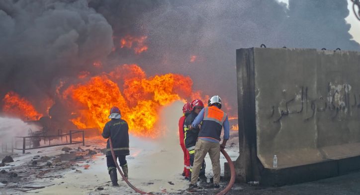 العراق.. قتلى ومصابين في انفجار ضخم بأحد التوربينات بموقع نفطي بالبصرة|صور - الخليج الان