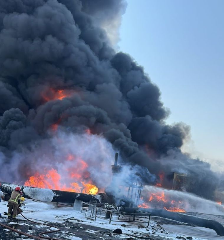 العراق.. قتلى ومصابين في انفجار ضخم بأحد التوربينات بموقع نفطي بالبصرة|صور - الخليج الان