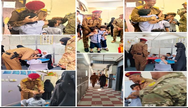 "دعم ذوي الهمم واجب وطني وإنساني"..العميد أوسان العنشلي يزور مؤسسة الحياة بعدن