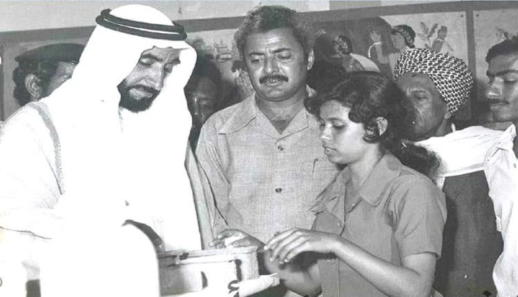 عودة للماضي...مشاهد من اول زيارة لمؤسس دولة الإمارات الى عدن