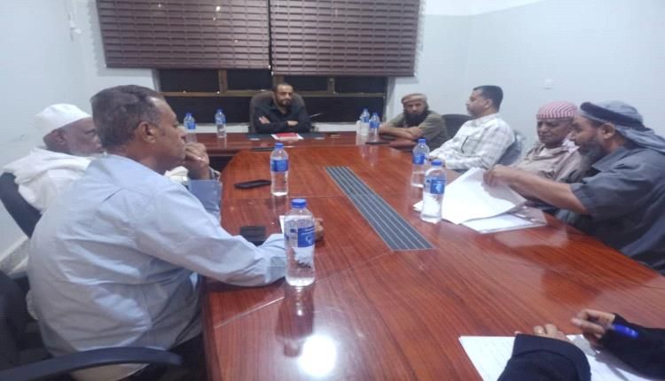 قيادة الغرفة التجارية و الصناعية بلحج تقف امام خطة اولويات الاصلاحات الاقتصادية الشاملة