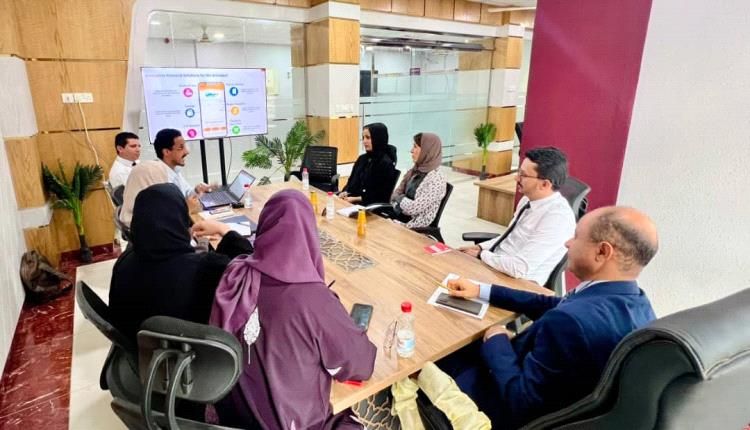 عدن.. لقاء مع وفد اوربي لبحث سير مشروع ريادة الأعمال الشبابية