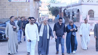 نائب محافظ سوهاج يستجيب لدعوة أهالي الجزيرة المستجدة بمركز المنشاة - الخليج الان