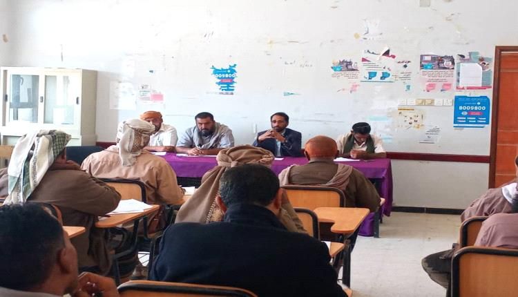 مدير تربية ميفعة يعقد اجتماعًا استعدادًا لاختبارات الفصل الأول