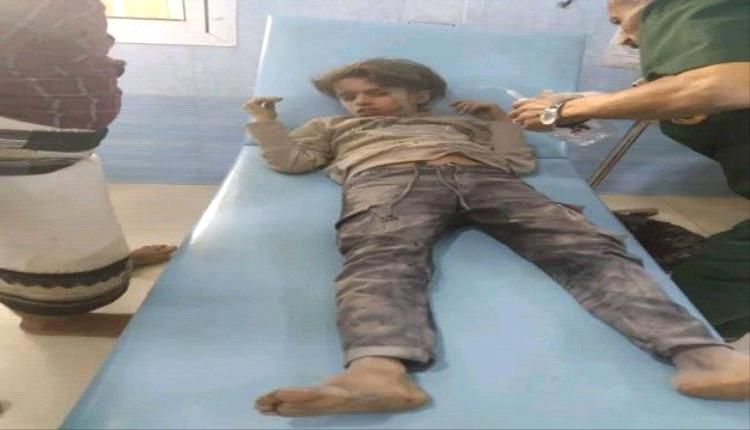إصابة طفلين جراء استهداف المليشيات الحوثية الاحياء السكنية بتعز