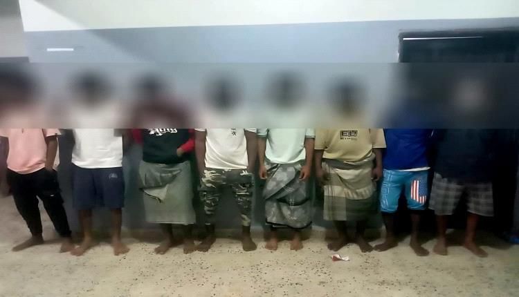 أمن عدن يطيح بعصابة خطيرة لسرقة المنازل والممتلكات