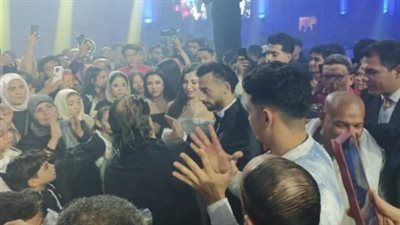 تفاصيل حفل زفاف أحمد عبد القادر وسط الأهل والأصدقاء في الدقهلية - الخليج الان