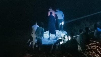 إصابات في انقلاب ميكروباص داخل ترعة بقرية الجبلاو جنوب قنا - الخليج الان