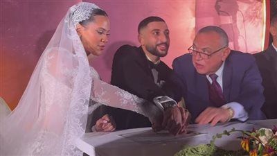 "الفرحة مش سيعاه".. لقطات من حفل زفاف نجل حنان ترك - الخليج الان