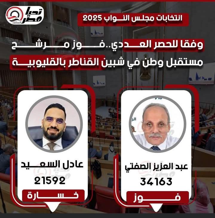 تليجراف الخليج ينشر النتيجة الكاملة للحصر العددي لجولة الإعادة بالمرحلة الثانية - الخليج الان