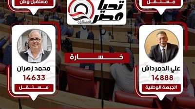 وفقا للحصر العددي.. فوز دودو العمدة ووائل الطحان بمقعدي المطرية وخسارة مرشح الجبهة ومحمد زهران - الخليج الان
