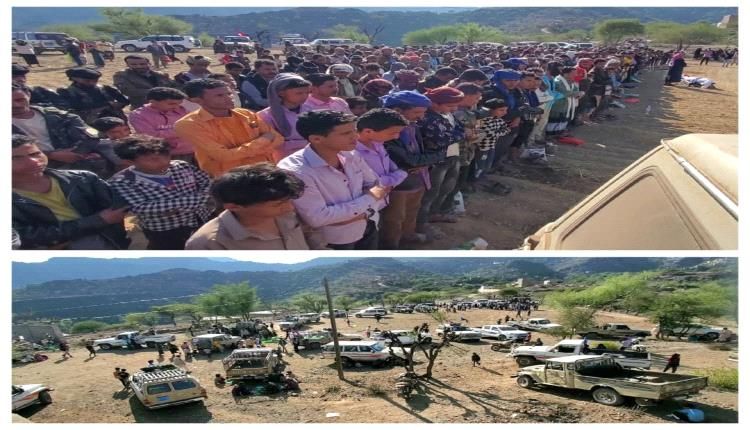 الأزارق تودع ابنها البار: الطيار محمد محسن الحميدي في موكب جنائزي مهيب