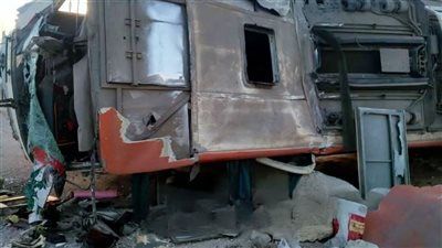 مصرع وإصابة 28 عاملا في حادث انقـ ـلاب أتوبيس بالشرقية - الخليج الان