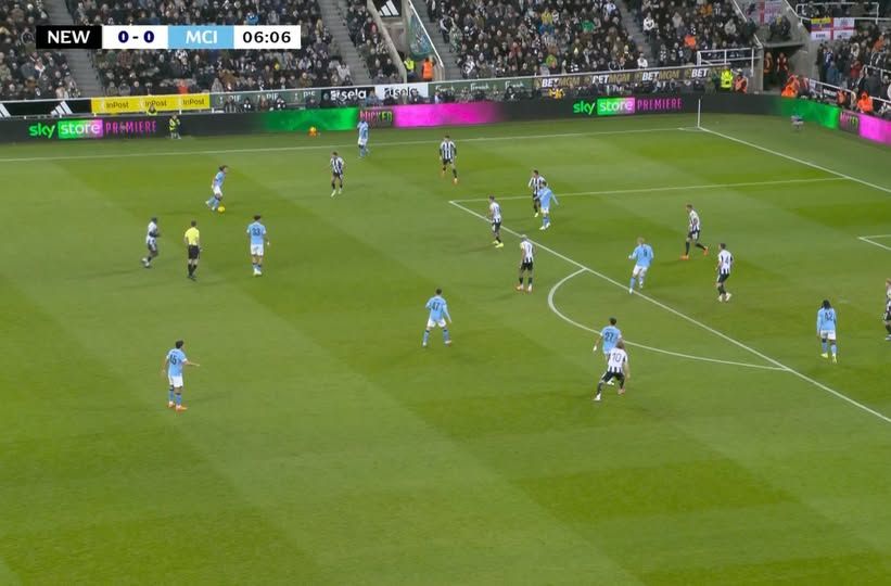 نيوكاسل يونايتد ضد مان سيتي.. شاهد ملخص الشوط الأول من مباراة مانشستر سيتي ونيوكاسل في كأس كاراباو - الخليج الان