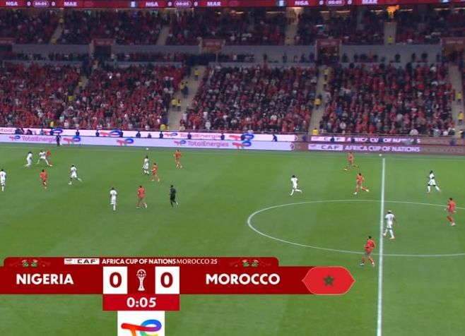 محدث لحظة بلحظة نتيجة مباراة المغرب ونيجيريا في نصف نهائي كأس أمم أفريقيا - الخليج الان