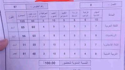ظهرت الآن.. نتيجة الصف الثالث الإبتدائي للفصل الدراسي الأول 2026 بالمحافظات - الخليج الان