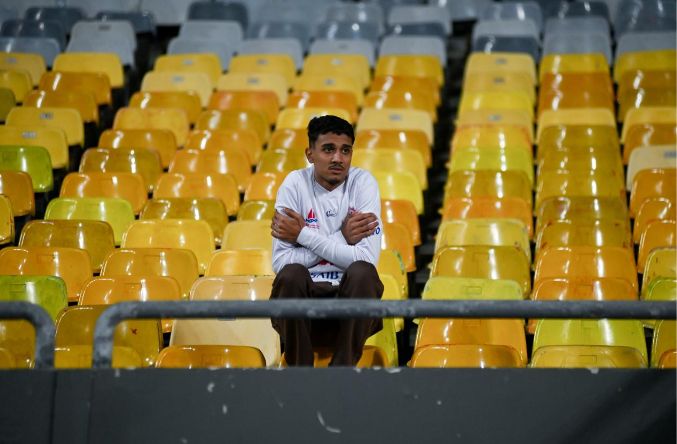 محمد خميس مشجع الزمالك: لم أهتم بالطقس البارد وتشجيع الأبيض هو الأهم - الخليج الان