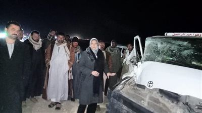 الحصيلة الأولية .. اصابة 11 شخص في حادث سير بصحراوي المنيا - الخليج الان