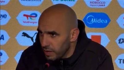 وليد الركراكي بعد خسارة المغرب كأس أفريقيا: ما حدث أمام العالم لم يكن مشرفاً - الخليج الان