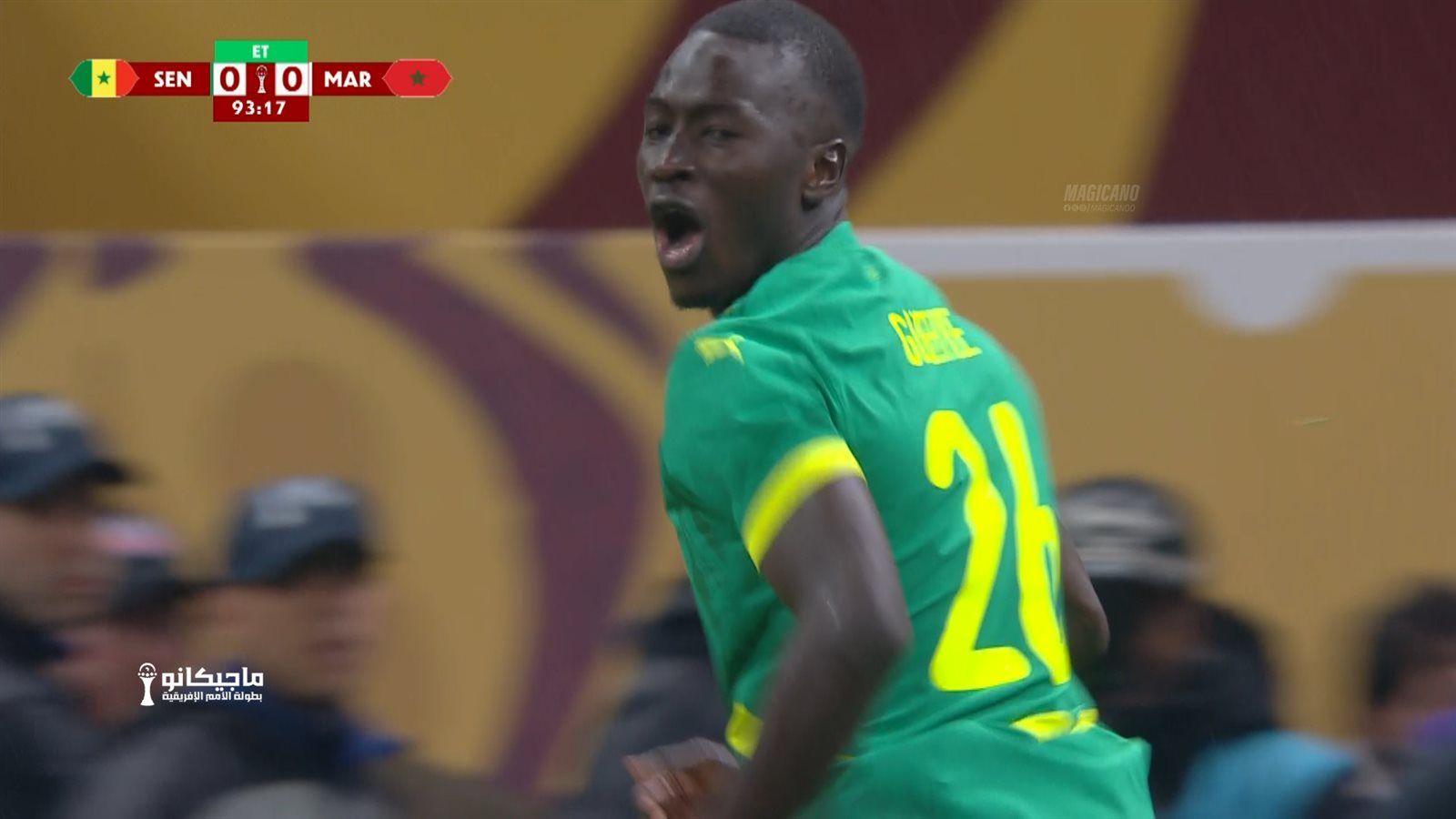 منتخب المغرب.. بابي جي يسجل هدف صاروخي لـ السنغال أمام المغرب في نهائي كأس الأمم الإفريقية - الخليج الان