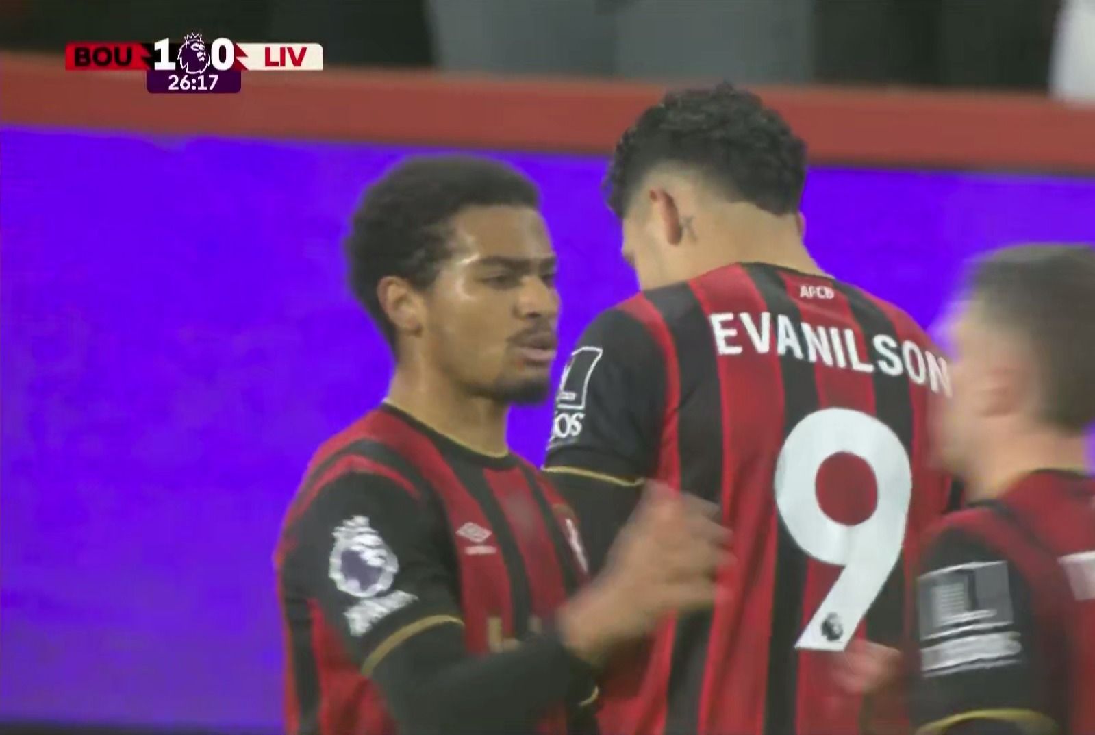 بورنموث ضد ليفربول.. إيفانيلسون يسجل الهدف الأول لـ بورنموث أمام ليفربول في الدوري الإنجليزي - الخليج الان